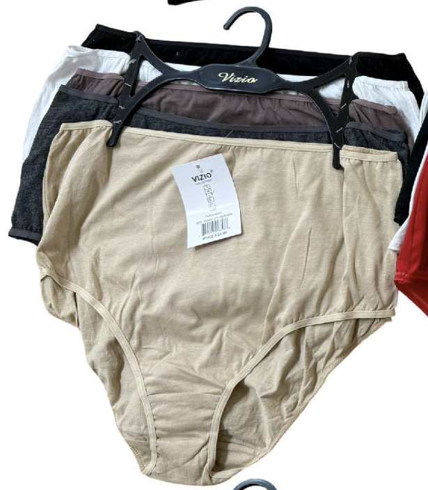 10 Pack Assorted Colors Women Panty Cotton Design Comfortable