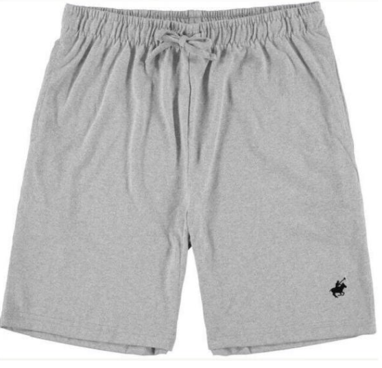 Men's 4 Pack Cotton Shorts with 2 Pockets & Drawstring Lounge Wear