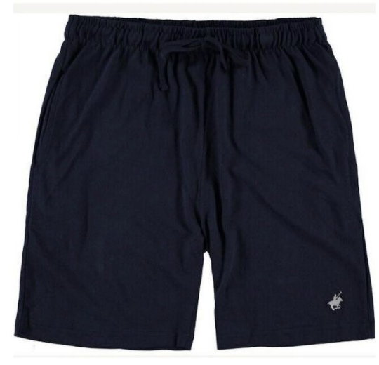 Men's 4 Pack Cotton Shorts with 2 Pockets & Drawstring Lounge Wear