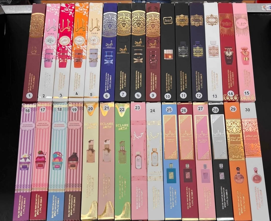 Premium Wholesale Arabic Perfume Lot – Perfect for Resellers 35ML