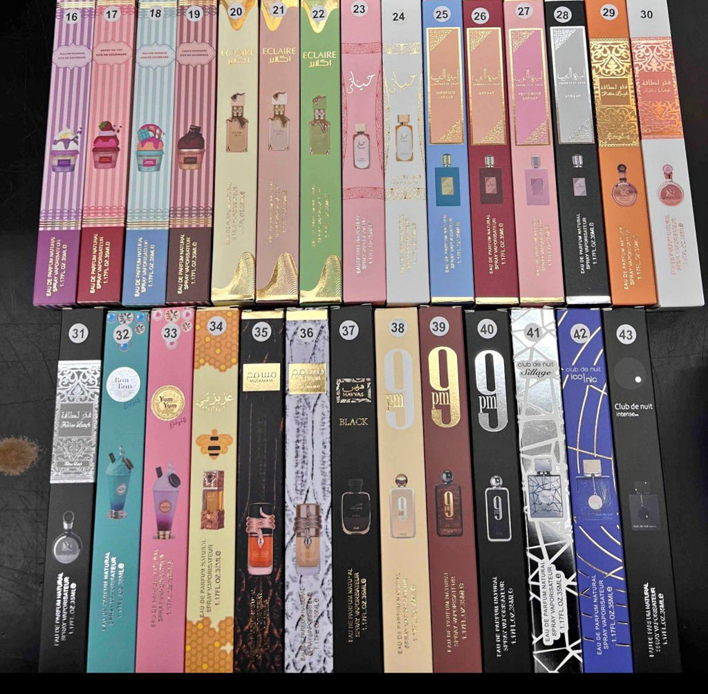 Premium Wholesale Arabic Perfume Lot – Perfect for Resellers 35ML