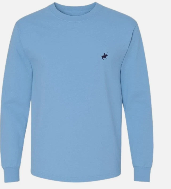 *CHOOSE YOUR COLOR* Men's 100% Cotton Long Sleeve Shirt Soft & Breath Lounge Comfort