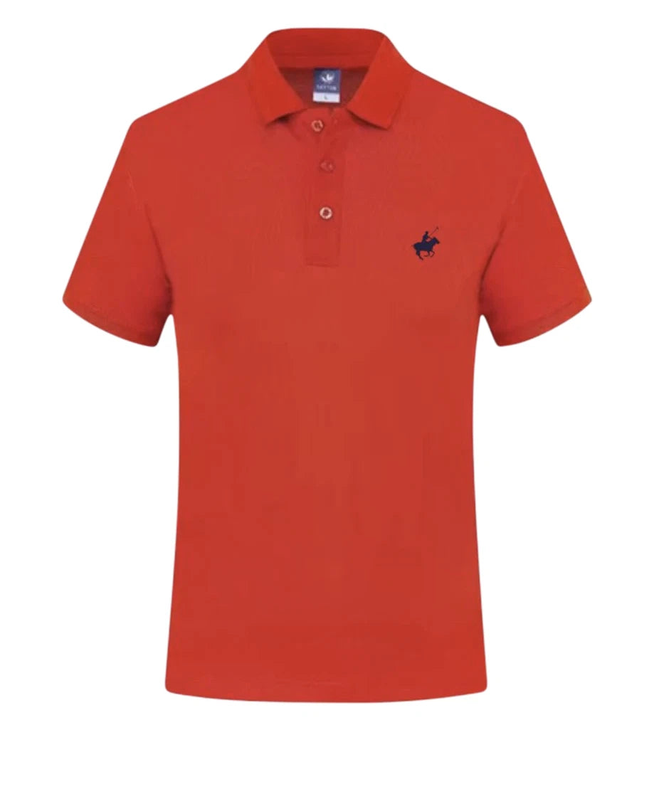 Mens 4 Pack Assorted Colors 100%Cotton Polo Style Shirts Classic Menswear Casual