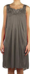 PrettyWoman Silky Sheer Nightgown Sleepwear Polyester Sizes M-2X
