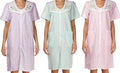 3 Pack Womens Shift Duster Housekeeping Dress - Medium to 3X